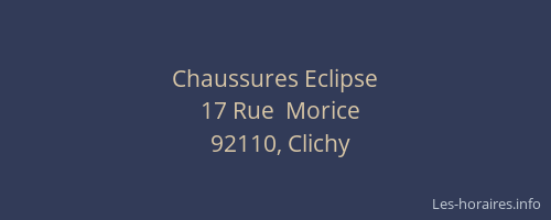 Chaussures Eclipse