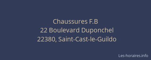 Chaussures F.B