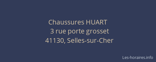Chaussures HUART