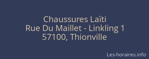 Chaussures Laïti