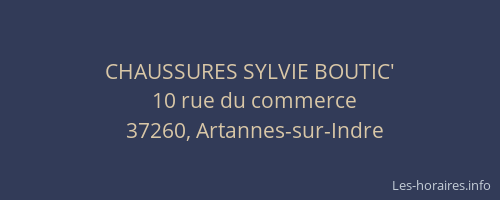 CHAUSSURES SYLVIE BOUTIC'