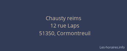 Chausty reims
