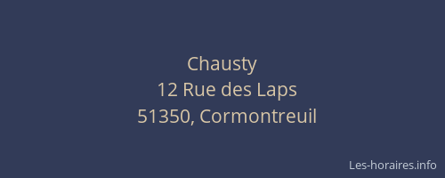 Chausty