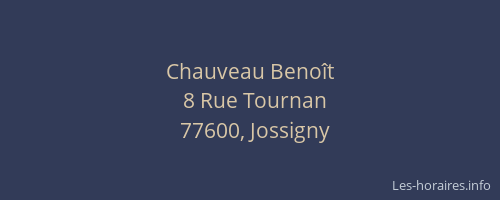 Chauveau Benoît