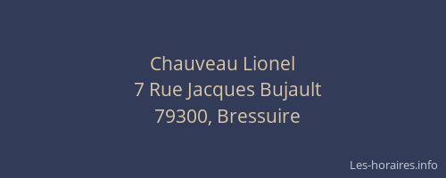Chauveau Lionel
