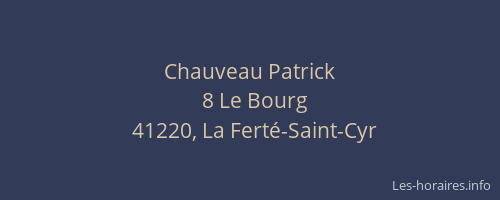 Chauveau Patrick