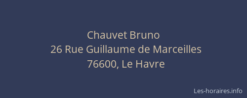 Chauvet Bruno