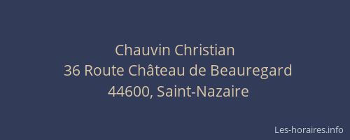 Chauvin Christian