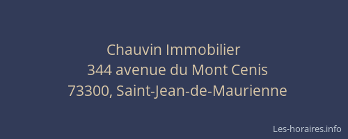 Chauvin Immobilier