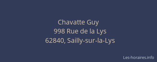 Chavatte Guy