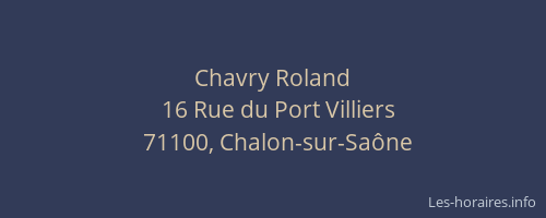 Chavry Roland