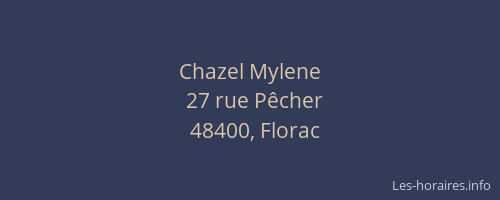 Chazel Mylene
