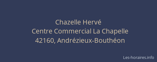 Chazelle Hervé