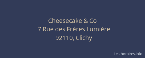Cheesecake & Co
