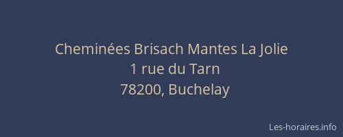 Chemin&eacute;es Brisach Mantes La Jolie