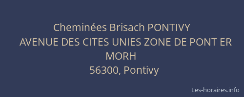 Cheminées Brisach PONTIVY