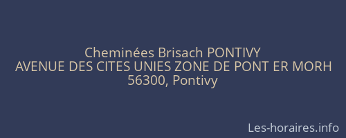 Cheminées Brisach PONTIVY