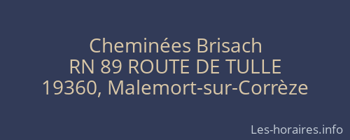 Cheminées Brisach
