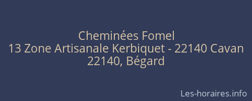 Cheminées Fomel