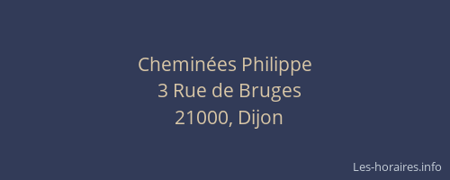Cheminées Philippe