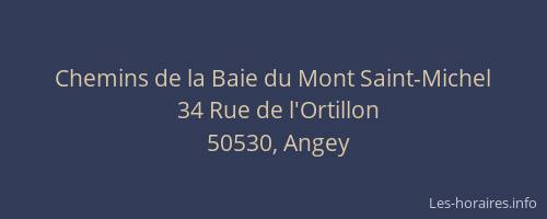 Chemins de la Baie du Mont Saint-Michel