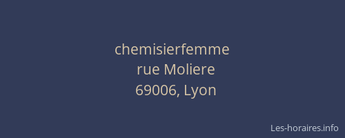chemisierfemme