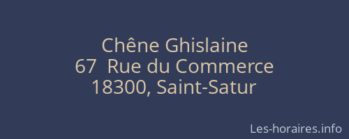 Chêne Ghislaine