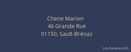 Chene Marion