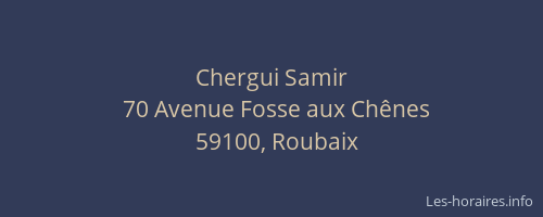 Chergui Samir