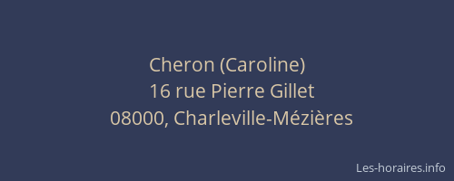 Cheron (Caroline)