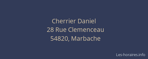 Cherrier Daniel