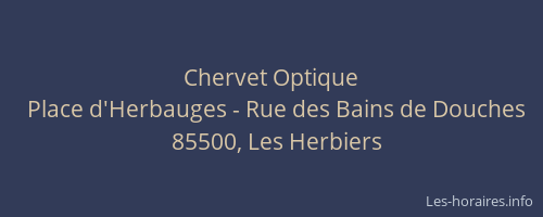 Chervet Optique