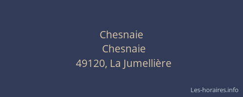 Chesnaie