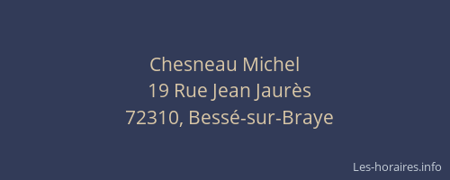 Chesneau Michel