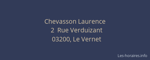 Chevasson Laurence