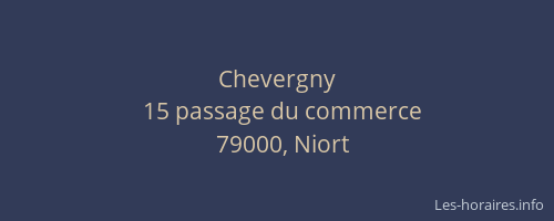 Chevergny