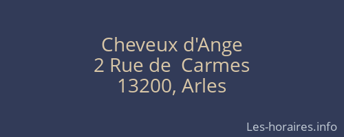 Cheveux d'Ange