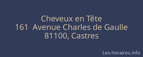 Cheveux en Tête