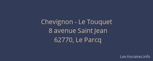 Chevignon - Le Touquet
