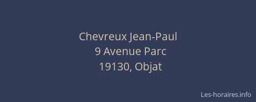Chevreux Jean-Paul