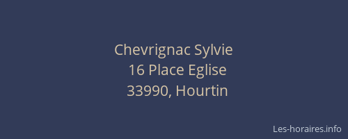 Chevrignac Sylvie