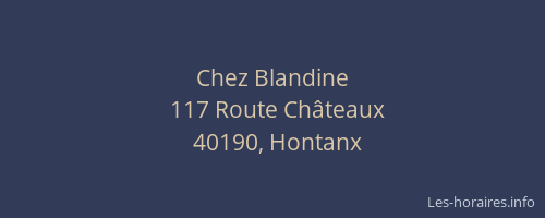 Chez Blandine