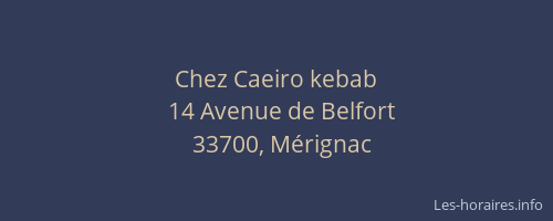 Chez Caeiro kebab