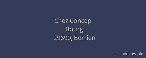 Chez Concep