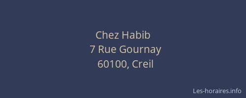 Chez Habib