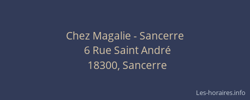 Chez Magalie - Sancerre