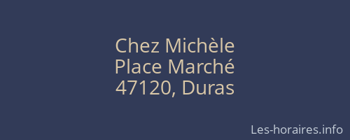 Chez Michèle