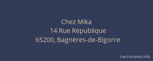 Chez Mika