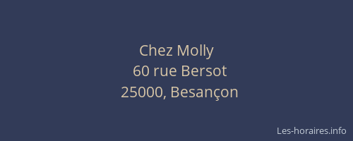 Chez Molly