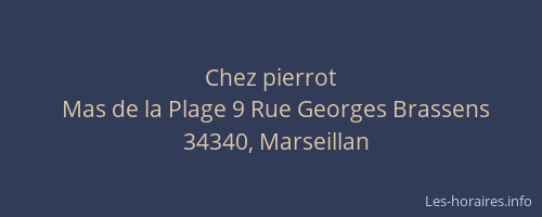 Chez pierrot